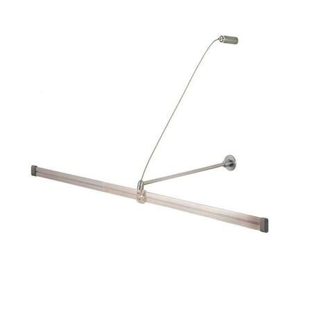 JESCO LIGHTING GROUP 18 in. Wall Monorail Support Brackets MA-WM18CH
